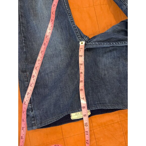 Free People Dark Blue Flare Jeans - Picture 8 of 11